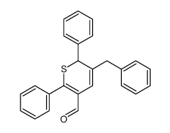 3-benzyl-2,6-diphenyl-2H-thiopyran-5-carbaldehyde picture