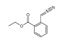 (o-(ethoxycarbonyl)phenyl)diazomethane结构式