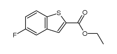 Benzo[b]thiophene-2-carboxylic acid, 5-fluoro-, ethyl ester picture