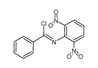 N-(2,6-dinitrophenyl)benzimidoyl chloride Structure