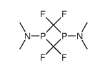 2,2,4,4-Tetrafluoro-N,N,N',N'-tetramethyl-[1,3]diphosphetane-1,3-diamine结构式