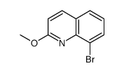8-Bromo-2-methoxyquinoline Structure