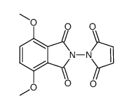 N-(3,6-dimethoxyphthalimido)maleimide Structure