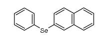 naphthalen-2-yl(phenyl)selane Structure