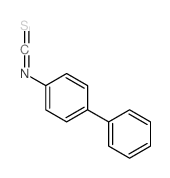 1,1'-Biphenyl,4-isothiocyanato- Structure