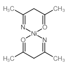 Nickel, bis[4-(imino-kN)-2-pentanonato-kO]- structure