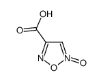1,2,5-Oxadiazole-3-carboxylic acid 5-oxide Structure