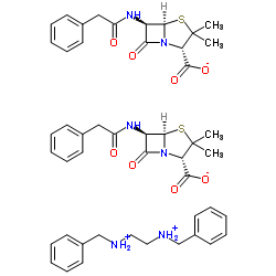 Penicillin G benzathine Structure