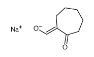 sodium (2-oxocycloheptylidene)methanolate Structure