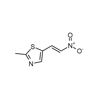 (E)-2-甲基-5-(2-硝基乙烯基)噻唑结构式