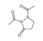 3-Pyrazolidinone, 1,2-diacetyl- (9CI) structure