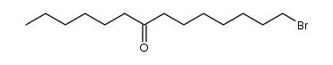 14-bromotetradecan-7-one结构式