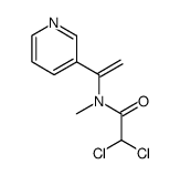 N-methyl-2,2-dichloro-N-(1-(3-pyridyl)vinyl)acetamide结构式