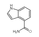 1H-Indole-4-carboxamide(9CI) structure