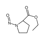 L-Proline, 1-nitroso-, ethyl ester (9CI) structure