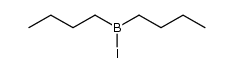 di(n-butyl)iodoborane Structure
