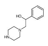 1-(2-hydroxy-2-phenylethyl)piperazine结构式