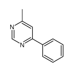 4-methyl-6-phenylpyrimidine Structure