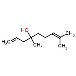 4,8-Dimethyl-1,7-nonadien-4-ol Structure