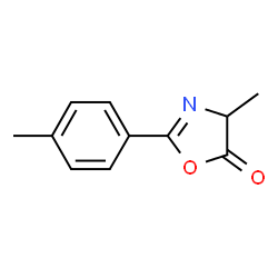 5(4H)-Oxazolone,4-methyl-2-(4-methylphenyl)- Structure