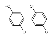 2',5'-dichloro[1,1'-biphenyl]-2,5-diol Structure
