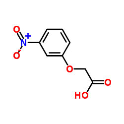 (3-Nitrophenoxy)acetic acid structure