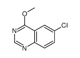 6-Chloro-4-methoxyquinazoline Structure