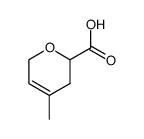 3,6-dihydro-4-methyl-2H-pyran-2-carboxylic acid结构式