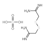 Ethanimidamide, 2,2-dithiobis-, sulfate (1:1) (9CI) structure