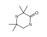 1,4-Diazabicyclo[2.2.2]octan-2-one,3,3,5,5-tetramethyl-(9CI) Structure