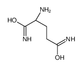 L-glutamine amide Structure