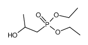 (R,S)-Diethyl-(2-hydroxypropyl)phosphonat结构式