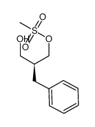 (S)-2-benzyl-3-methanesulfonyloxy-1-propanol Structure