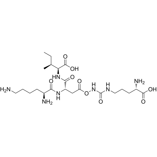 Acetyl tripeptide-30 citrulline结构式