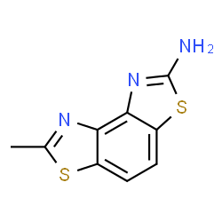 Benzo[2,1-d:3,4-d]bisthiazole, 2-amino-7-methyl- (8CI)结构式