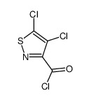 4,5-dichloro-1,2-thiazole-3-carbonyl chloride结构式