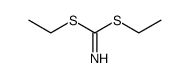 dithiocarbimidoic acid diethyl ester结构式