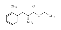 (R)-2-氨基-3-邻甲苯丙酸乙酯结构式