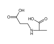 (2R)-2-(2-carboxyethylamino)propanoic acid Structure