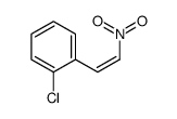 (E)-1-氯-2-(2-硝基乙烯基)苯结构式
