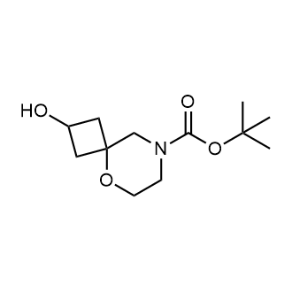 Tert-butyl 2-hydroxy-5-oxa-8-azaspiro[3.5]Nonane-8-carboxylate Structure