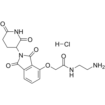 Thalidomide 4'-oxyacetamide-alkyl-C2-amine hydrochloride picture