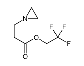 2,2,2-trifluoroethyl 3-(aziridin-1-yl)propanoate结构式