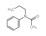 Acetamide,N-phenyl-N-propyl- Structure