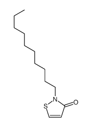 2-decyl-1,2-thiazol-3-one Structure