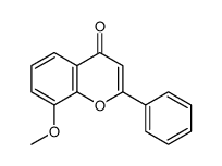 8-Methoxy-2-phenylchromone结构式