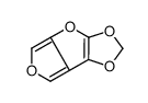 Furo[3,4:4,5]furo[2,3-d]-1,3-dioxole (8CI,9CI) structure