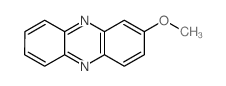 Phenazine, 2-methoxy-结构式