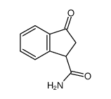 1-Indancarboxamide,3-oxo- (8CI) Structure