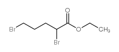 ethyl 2,5-dibromopentanoate结构式